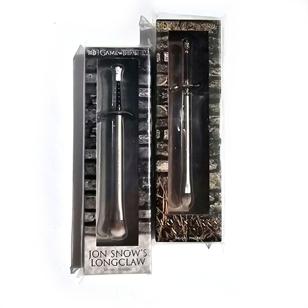 NEW URBAN DECAY Games Of Thrones Arya Stark Needle Jon Snow Longclaw Brush Set